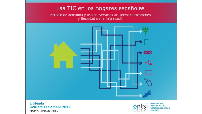 L Oleada TIC hogares españoles