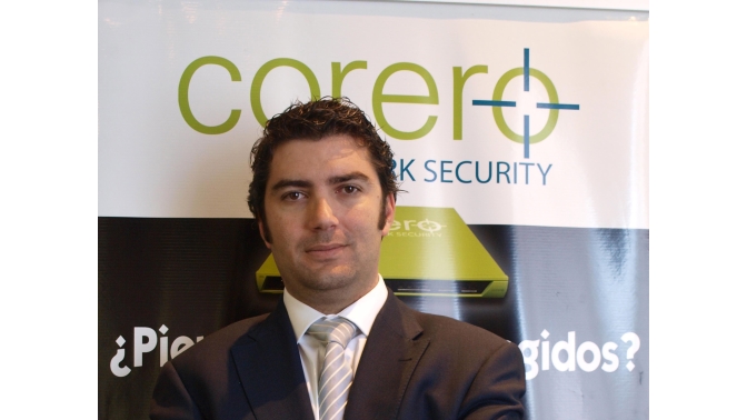 Alvaro Villalba, regional sales manager Iberia Corero Network Security