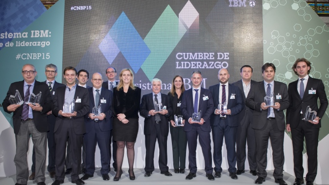 Premiados Cumbre de Liderazgo Ecosistema IBM 2015
