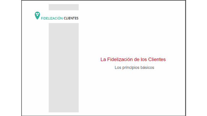 Fidelización de clientes