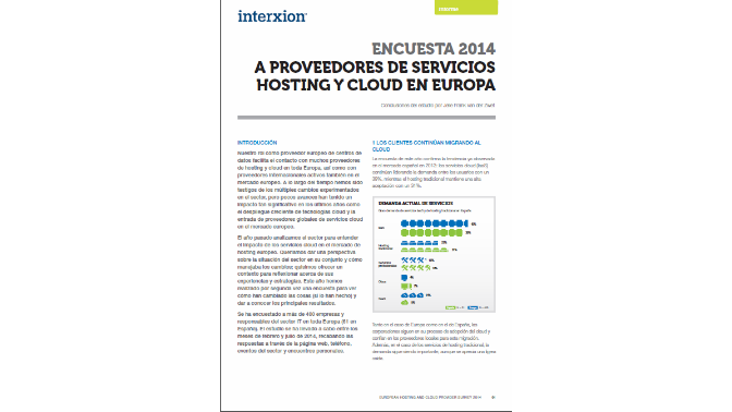 proveedores cloud_interxion