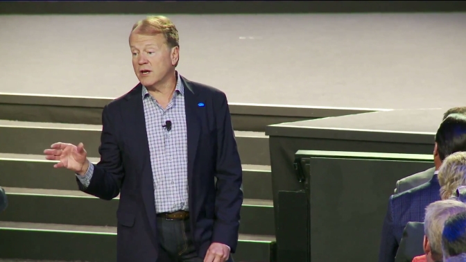 John Chambers, CEO de Cisco, en Partner Summit 2015 en Montreal