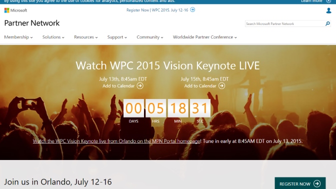 Microsoft WPC 2015