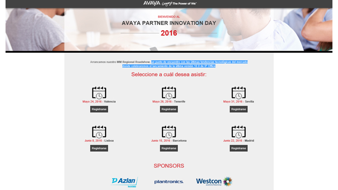 Avaya Partner Innvation Day