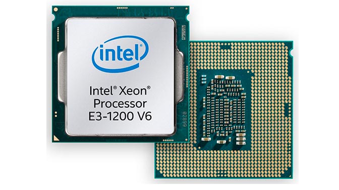Intel Xeon procesador E3-1200 V6