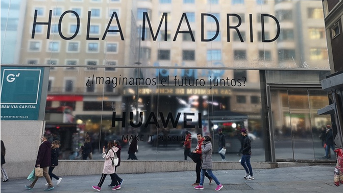 Huawei flagship Madrid