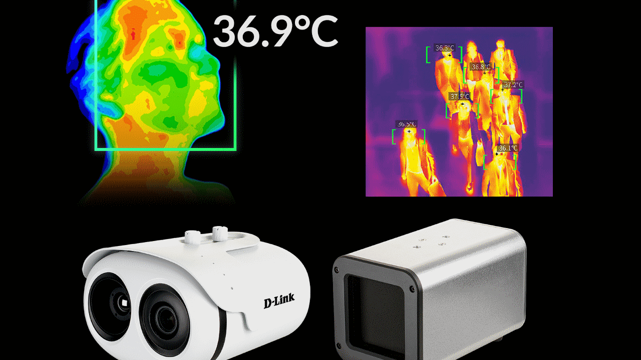 D-Link camara termográfica