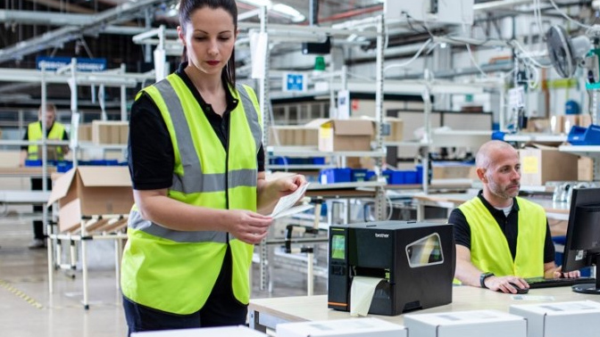 Brother etiquetas logistica