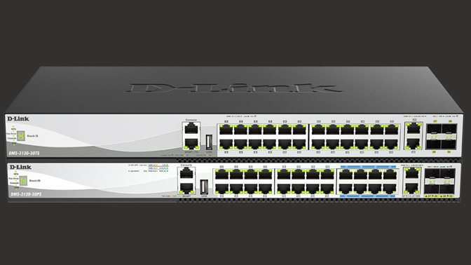 D-Link switches multigigabit empresariales