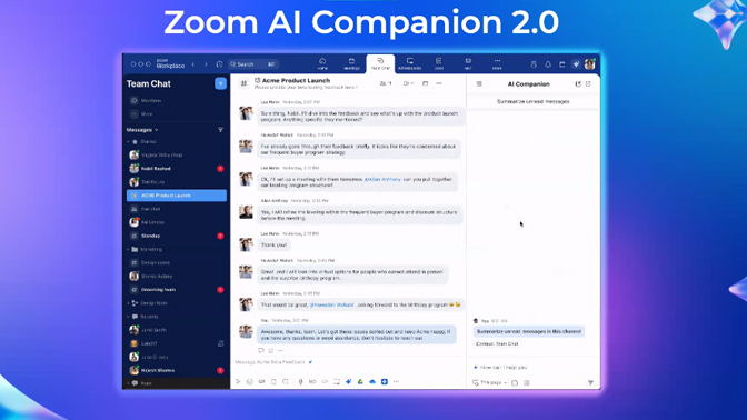 Zoom AI Companion 2