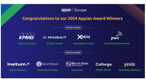 Appian Partner Awards 2024