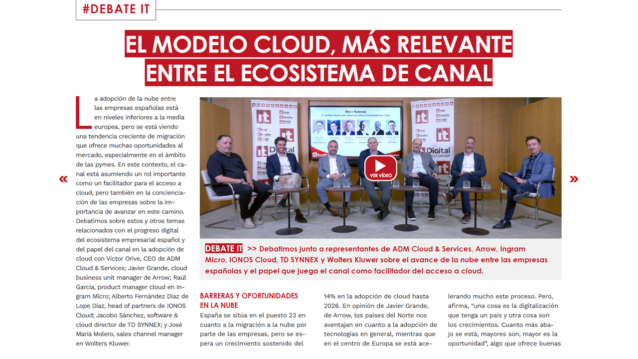 Portada Especial Debate IT Reseller Cloud - Mayo 2025 - 720