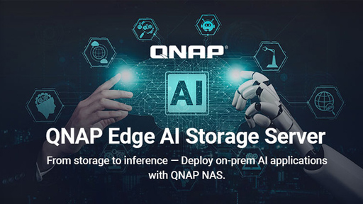 QNAP Servidor de almacenamiento Edge AI