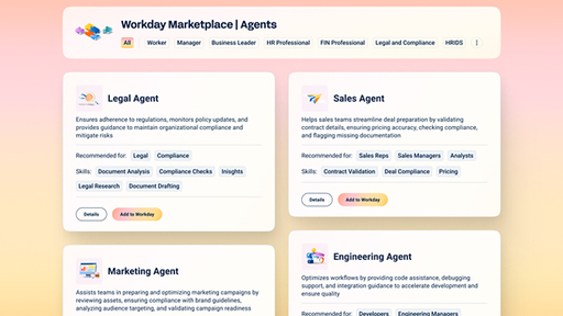 Workday marketplace