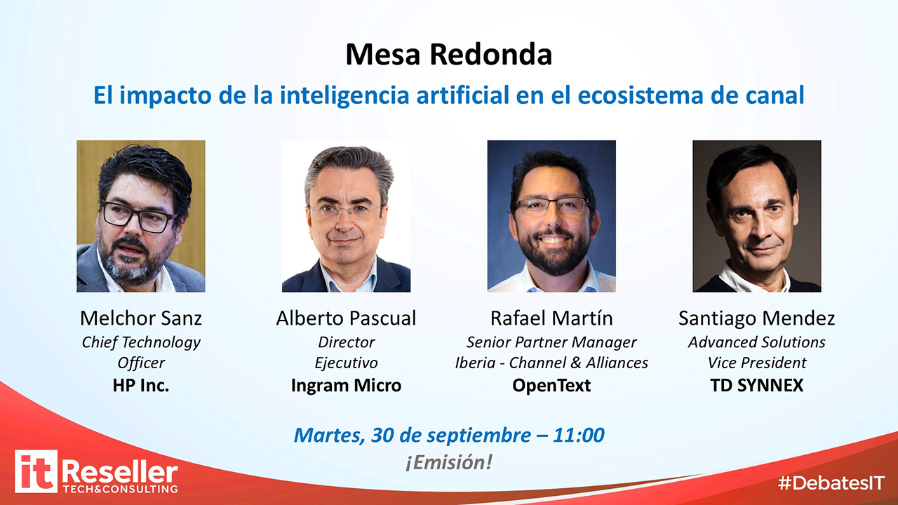 Portada mesa redonda IT Reseller IA - Septiembre 2025 - 720