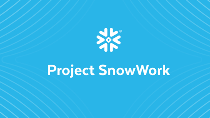 Snowflake Project SnowWork