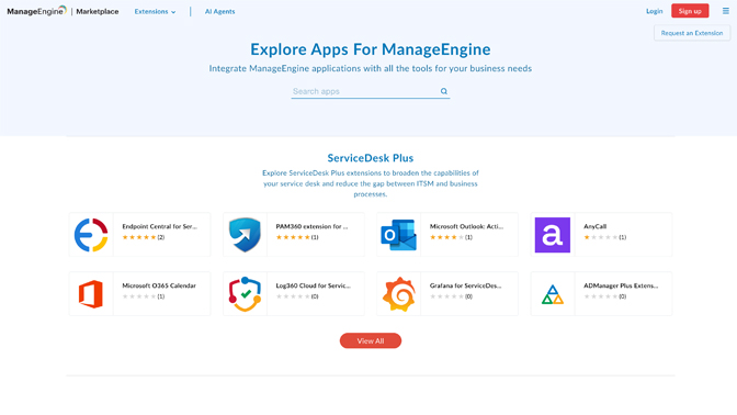 ManageEngine aplicaciones