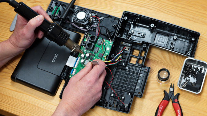 Snom Repair Partner Programme